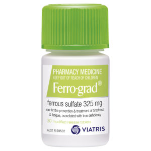 Ferro Gradumet 325mg 30 Tablets