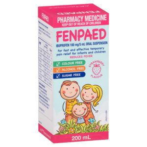 Fenpaed Ibuprofen Oral Suspension 100 mg/5 Ml