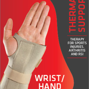 Thermoskin Thermal Support Wrist Hand Brace Left Medium