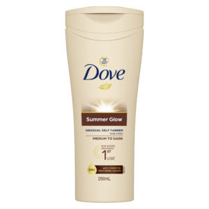 Dove Summer Glow Medium to Dark Skin 250mL