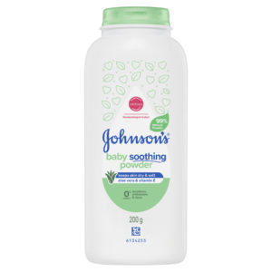 Johnson's Baby Soothing Powder Aloe Vera & Vitamin E 200g