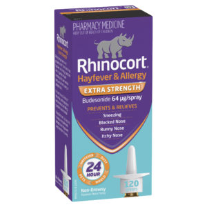 Rhinocort Extra Strength Hayfever & Allergy Nasal Spray 120 Sprays