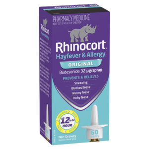 Rhinocort Original Hayfever & Allergy Nasal Spray 60 Sprays