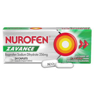 Nurofen Zavance Pain Relief 24 Caplets