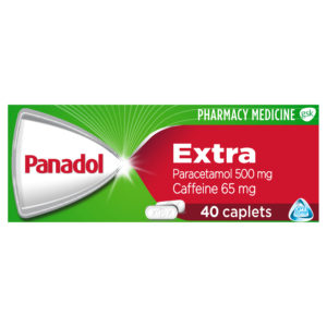 Panadol Extra Paracetamol & Caffeine 500mg 40 Caplets