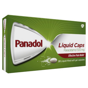 Panadol Liquid Caps 20 Liquid Capsules
