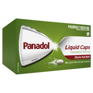Panadol Liquid Caps 80 Liquid Capsules