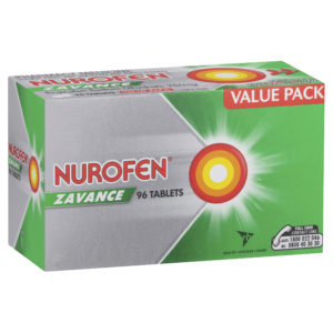 Nurofen Zavance Fast Pain Relief 96 Tablets