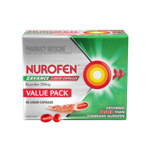 Nurofen Zavance Fast Pain Relief 80 Liquid Capsules