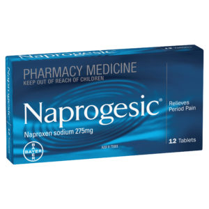Naprogesic Period Pain Tablets 12 Tablets