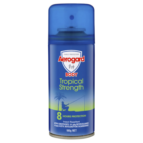 Aerogard Body Tropical Strength Insect Repellent 100g