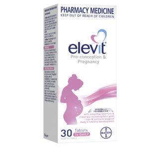 Elevit Pregnancy Multivitamin Tablets 30 pack (30 days)