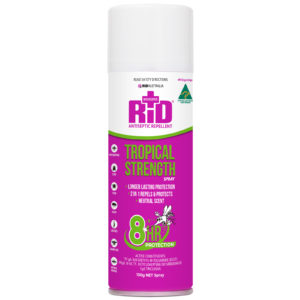 Rid Tropical Strength Repellent Aero Spray 150g