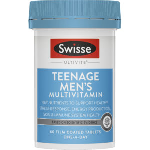 Swisse Teenage Men's Ultivite Multivitamin 60 Tablets