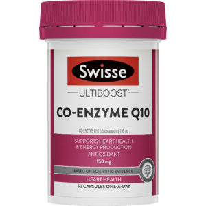 Swisse Ultiboost Co Enzyme Q10 150Mg 50 Capsules