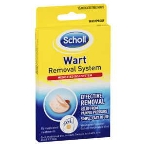 Scholl Medicated Disc Wart Removal System 15 treatments