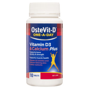 OsteVit D One A Day Vitamin D3 and Calcium Plus 110 Tablets