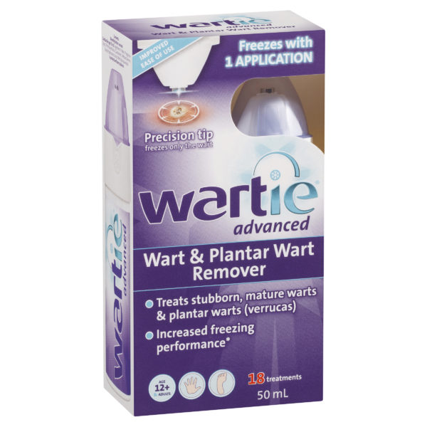 Wartie Advanced Wart & Plantar Wart Remover 50mL