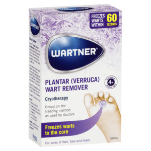 Wartner Plantar Wart Remover Freezes Warts 50mL