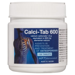 Calci-Tab® 600mg 120 Tablets