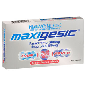 Maxigesic® Double Action Pain Relief 12 Tablets