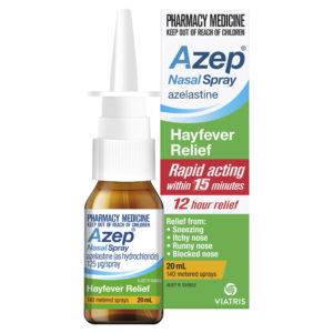 Azep Nasal Spray Hayfever Relief 20 mL