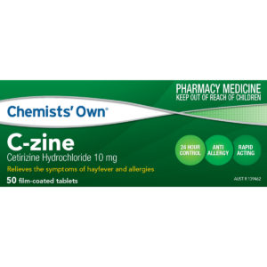 Chemists' Own Czine 50 Tablets