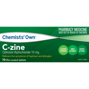 Chemists Own C zine 70 Tablets
