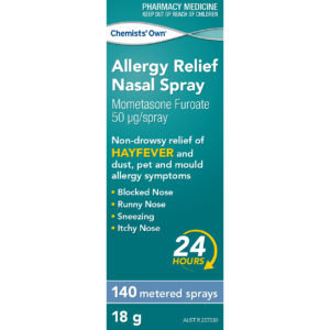 Chemists' Own Allergy Relief 24 Hour Nasal Spray 140 Sprays