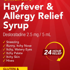 Chemists' Own Children's Hayfever Relief Syrup 100mL
