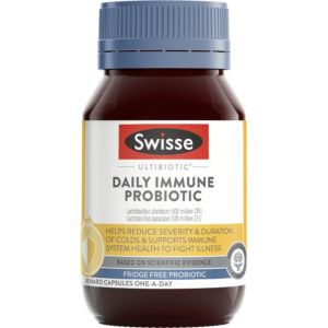 Swisse Ultibiotic Daily Immune Probiotic 30 Capsules
