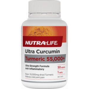 Nutra Life Ultra Curcumin Turmeric 55000 + 50 Tablets