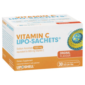 Liposhell Lipo Sachets Vitamin C 1000mg Original Flavour 30 Sachets