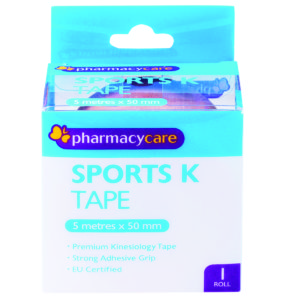PHCY CARE K TAPE 50MMX5M TAN
