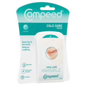 COMPEED TOTAL CARE COLD SORE PATCH 15PK