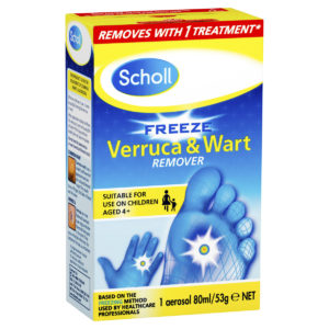 SCHOLL VERRUCA WART FRZE REMVR 80ML/53G