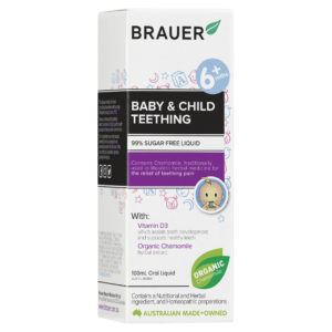 BRAUER CHILD TEETHING LIQ 100ML