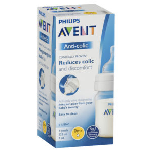 AVENT FEEDING BOTTLE 125ML SN