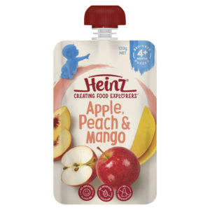 HEINZ APPLE PEACH MANG POUCH Z6