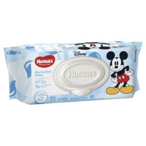 HUGGIES WIPES 99% PURIFIED WATER 72PK Z4