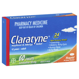 Claratyne Hayfever & Allergy Relief 60 Tablets