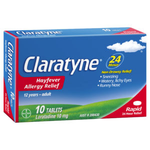 Claratyne Antihistamine Tablets 10 Tablets