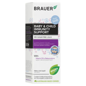 BRAUER CHILD IMMUNITY SUPPORT LIQ 100ML