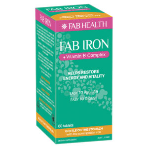 FAB IRON + VIT B 60TAB