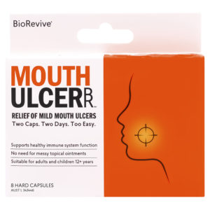 BioRevive MouthUlcer – Mouth Ulcer Relief – 8 capsules