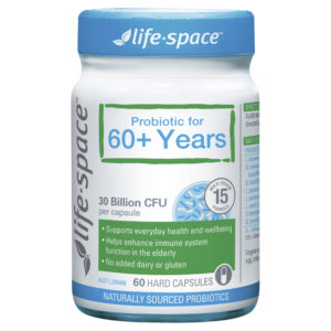LIFE SPACE PROBIOTIC 60+ YRS 60CAP