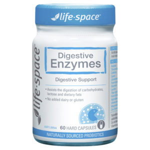 LIFE SPACE DIGST ENZYMES 60CAP