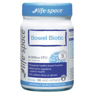 LIFE SPACE BOWEL BIOTIC 60CAP