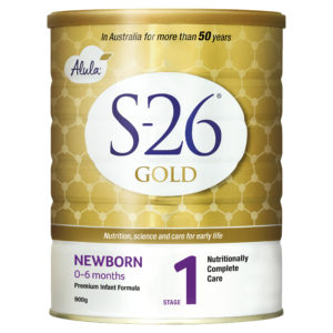 Alula S-26 Gold Stage 1 Newborn Infant Formula 0-6 Months 900g
