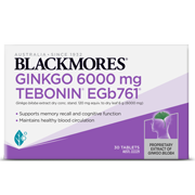 Blackmores Ginkgo 6000 mg (Tebonin® EGb 761®)